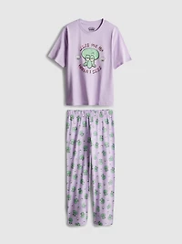SpongeBob SquarePants Graphic Cotton Pajamas
