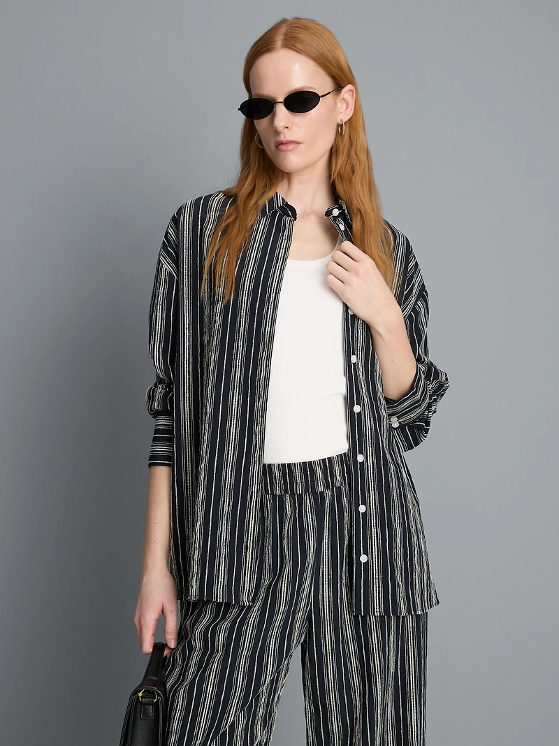 Relaxed Striped Shirt