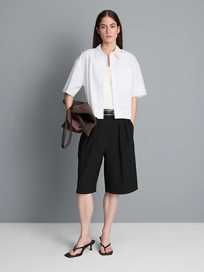 Ultimate Cotton Short-Sleeve Boxy Shirt