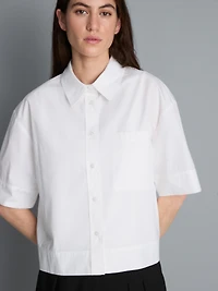 Ultimate Cotton Short-Sleeve Boxy Shirt