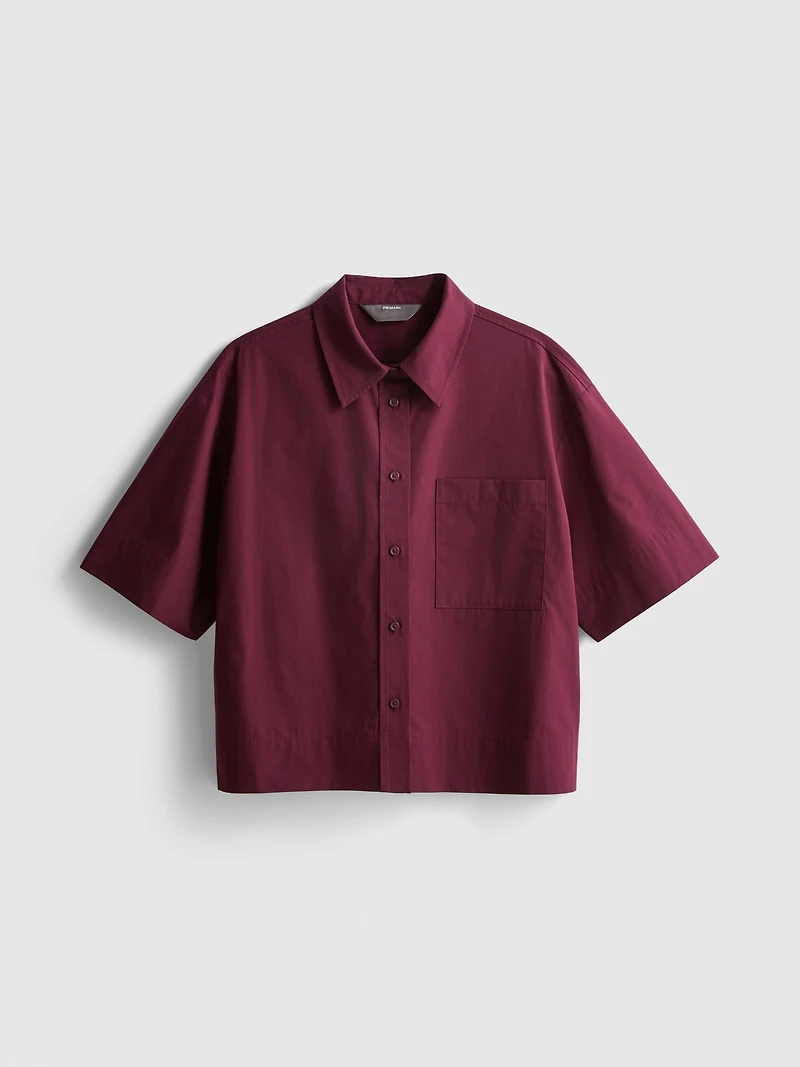 Ultimate Cotton Short-Sleeve Boxy Shirt