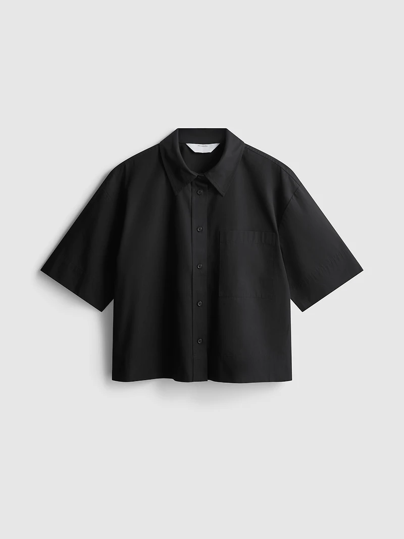 Ultimate Cotton Short-Sleeve Boxy Shirt