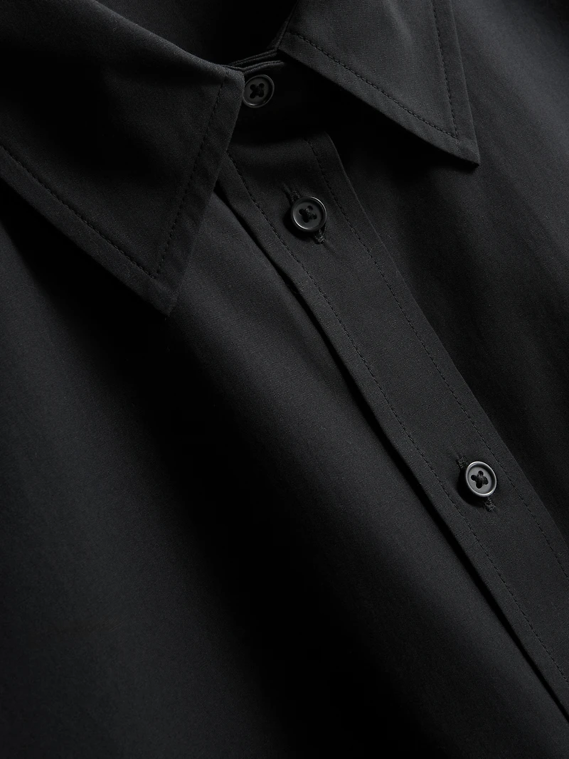 Ultimate Cotton Short-Sleeve Boxy Shirt