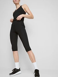 High Waisted Active Capri Leggings