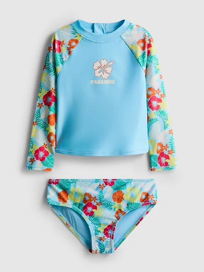 2-8yrs | Rash Vest and Swim Briefs Set