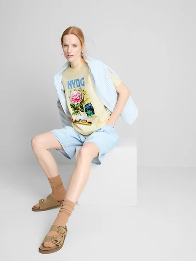 Cotton NYBG Graphic Tee