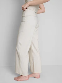 Flared Fold Over Active Leggings