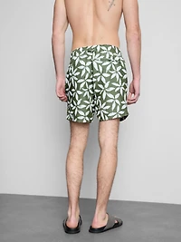 Floral Drawstring Swim Shorts