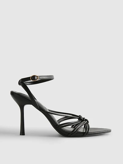 Paula Echevarría Knotted Heel Sandals