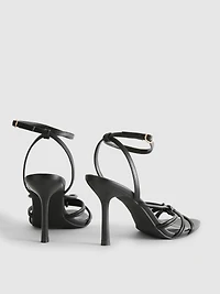 Paula Echevarría Knotted Heel Sandals