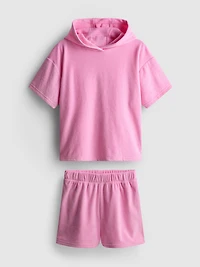 7-15yrs | Towel Hoodie and Shorts Set