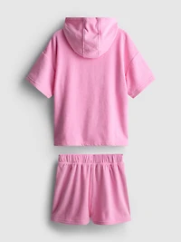 7-15yrs | Towel Hoodie and Shorts Set