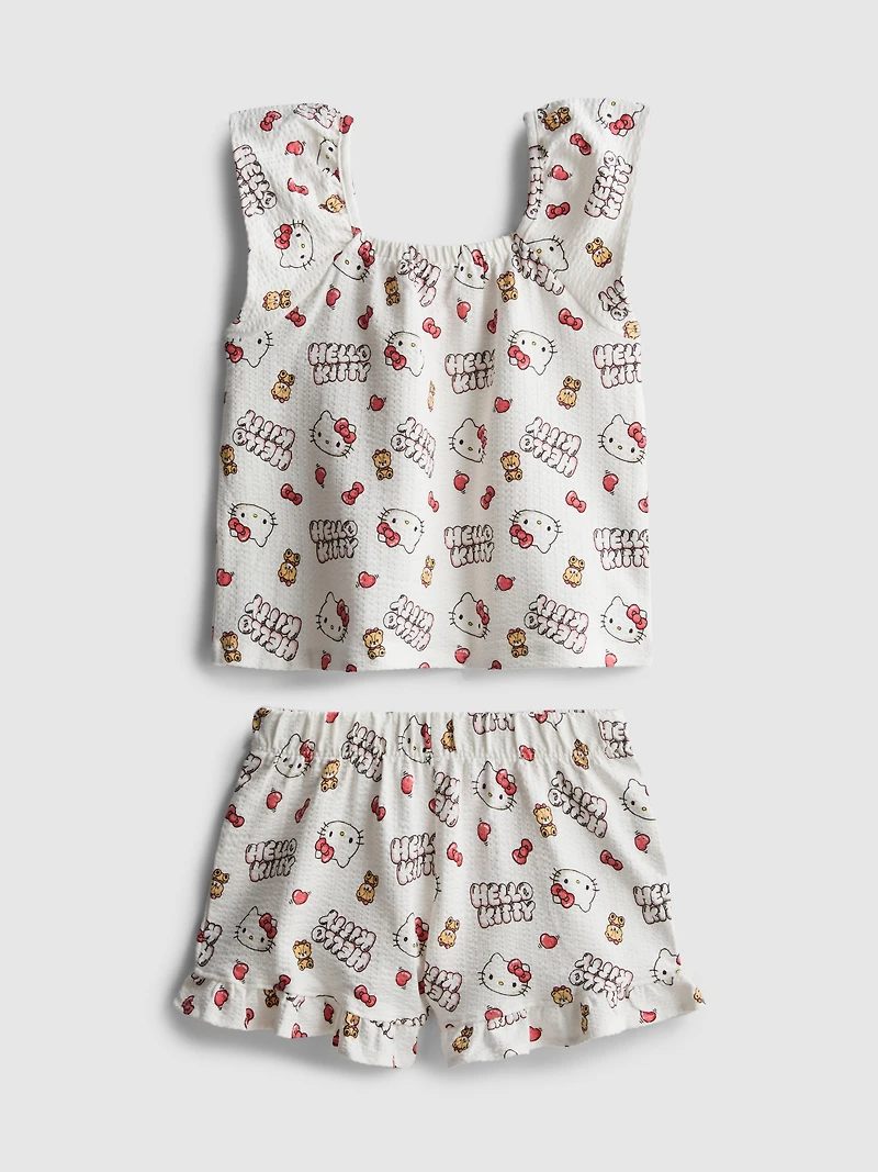 1.5-8yrs | Hello Kitty Blouse and Shorts Set