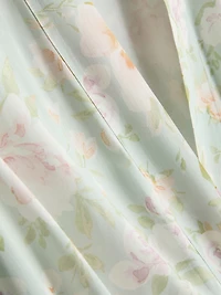 Short Floral Robe