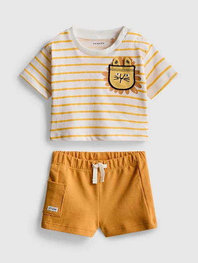 0-36mths | Boxy T-Shirt and Shorts Set
