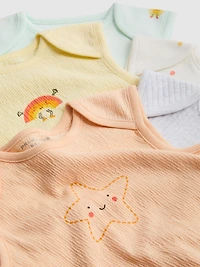 0-36mths | 5pk Sleeveless Onesies
