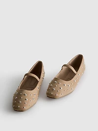 Studded Mary Janes
