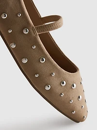 Studded Mary Janes