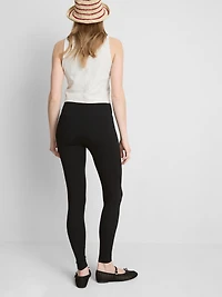 Cotton-Rich High-Waist Leggings