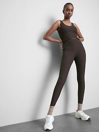 High Waisted Ribbed Active Leggings