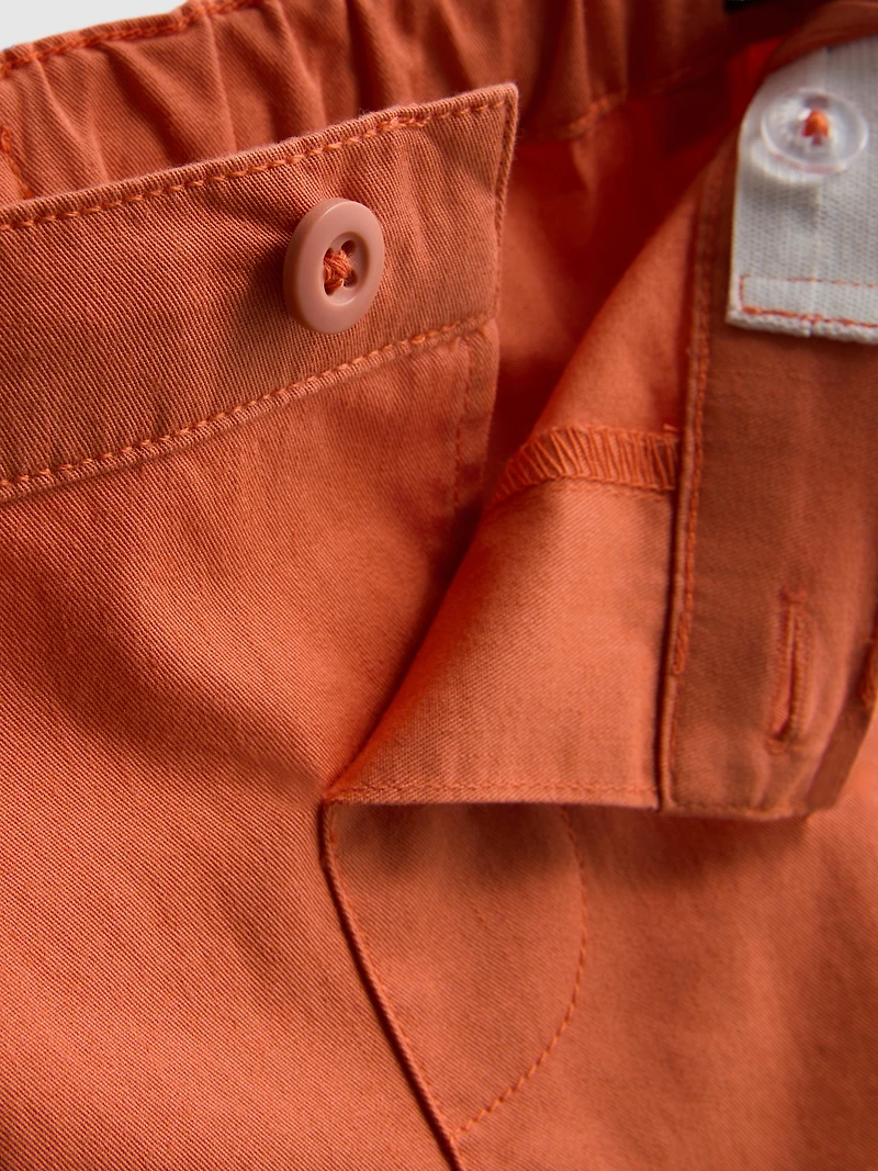0-36mths | Printed Shirt and Chino Shorts Set