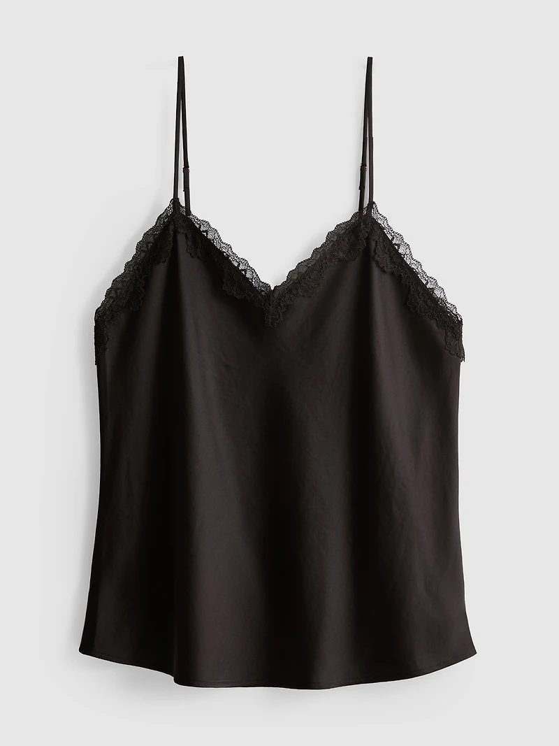 Classic Satin Pajama Cami Top