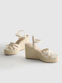 Espadrille Wedge Heeled Sandals