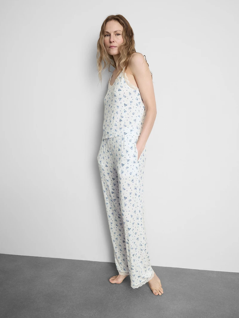 Modal-Rich Pajama Cami Top