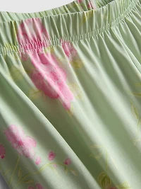 Cotton Printed Short Sleeve Pajamas