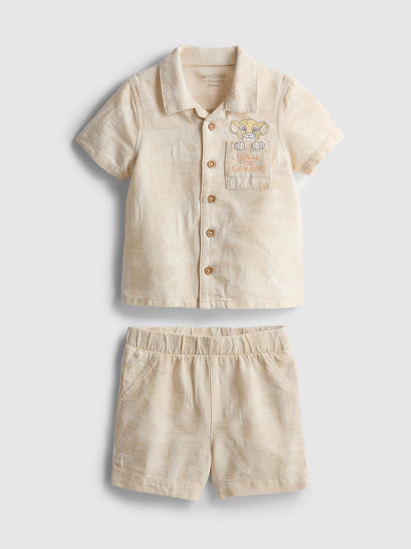 0-18mths | Disney’s The Lion King Shirt and Shorts Newborn Set