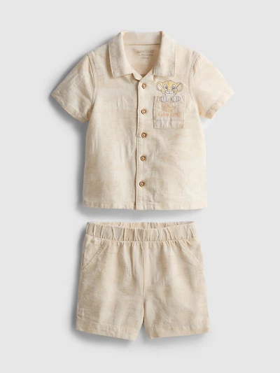 0-18mths | Disney’s The Lion King Shirt and Shorts Newborn Set