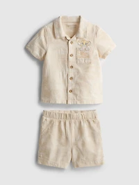 0-18mths | Disney’s The Lion King Shirt and Shorts Newborn Set