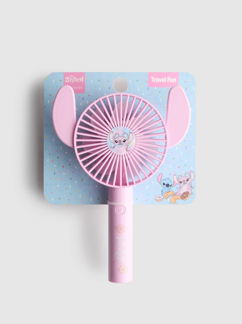 Disney's Lilo & Stitch Angel Travel Fan