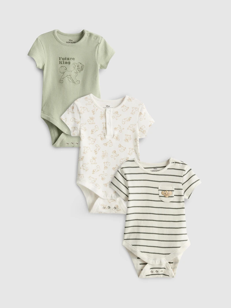 0-18mths | 3pk Disney's The Lion King Newborn Onesies