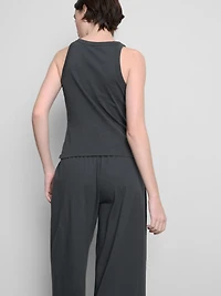 Cotton Racerback Tank Top