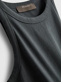 Cotton Racerback Tank Top
