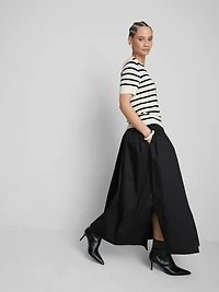 Compact Knit Short-Sleeve Tee