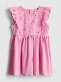 0-36mths | Broderie Anglaise Smock Dress