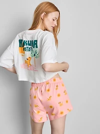 Disney’s The Lion King Graphic Cotton Shorty Pajamas