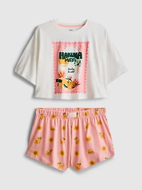 Disney’s The Lion King Graphic Cotton Shorty Pajamas