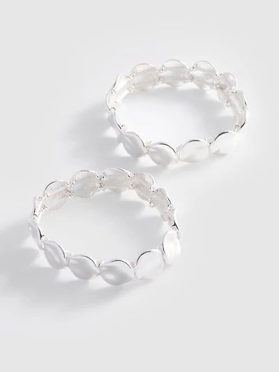 2pk Molten Metal Bracelets