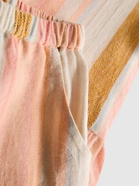 0-36mths | Stripe Ruffle Top and Pants Set