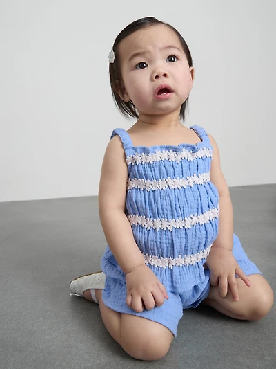 0-36mths | Shirred Top and Shorts Set