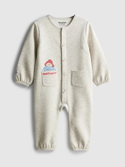 0-18mths | Paddington Bear Newborn Romper Suit