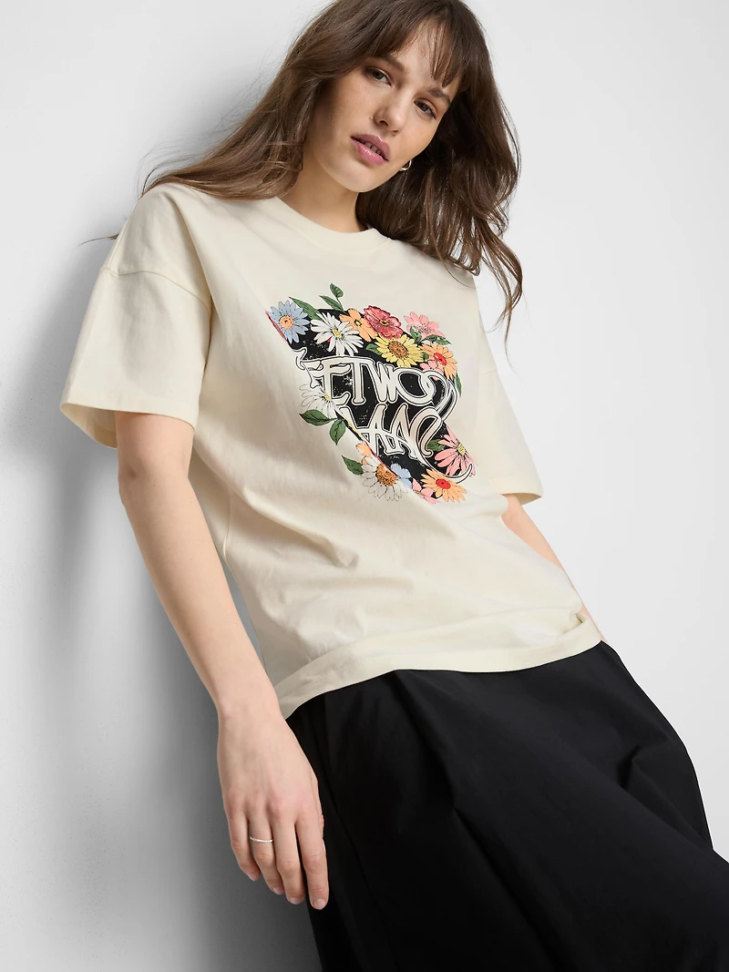 Fleetwood Mac Relaxed Cotton Graphic Tee