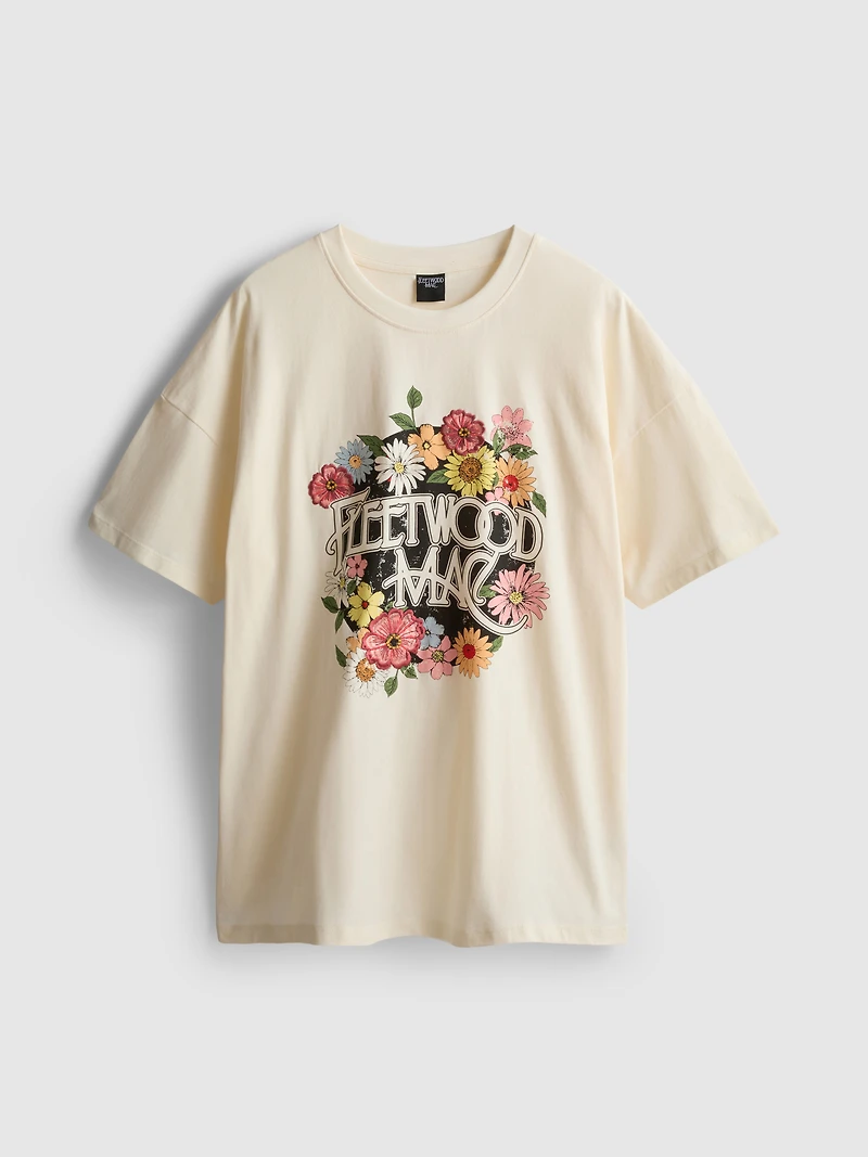 Fleetwood Mac Relaxed Cotton Graphic Tee