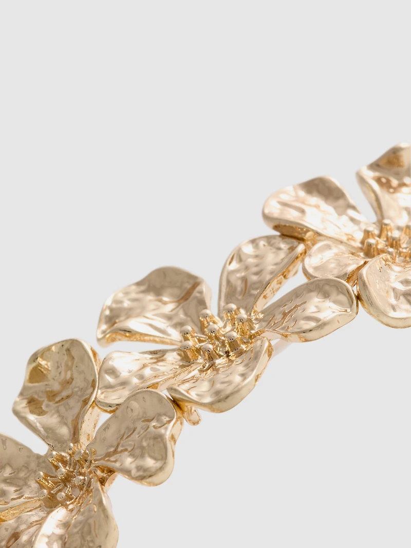 Chunky Flower Bracelet