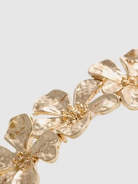 Chunky Flower Bracelet