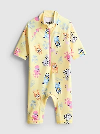 1.5-7yrs | Bluey Zip-Up Swimsuit