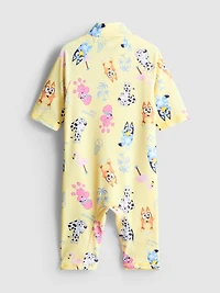 1.5-7yrs | Bluey Zip-Up Swimsuit